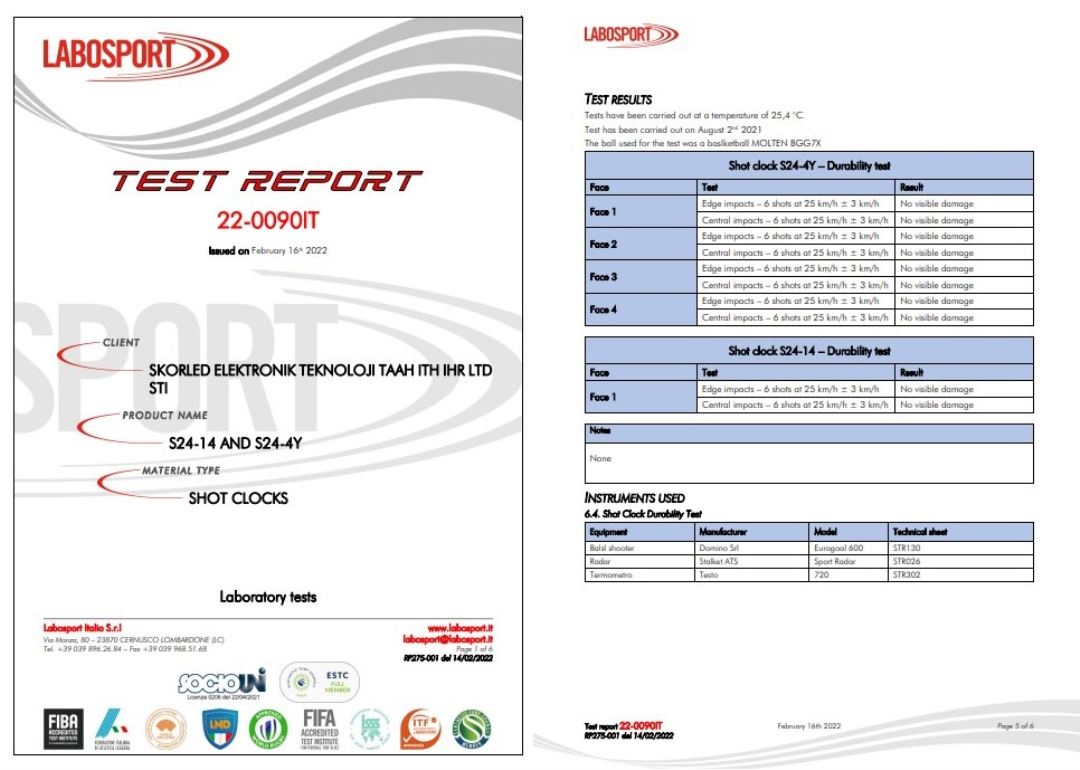 LABOSPORT TEST RAPORU